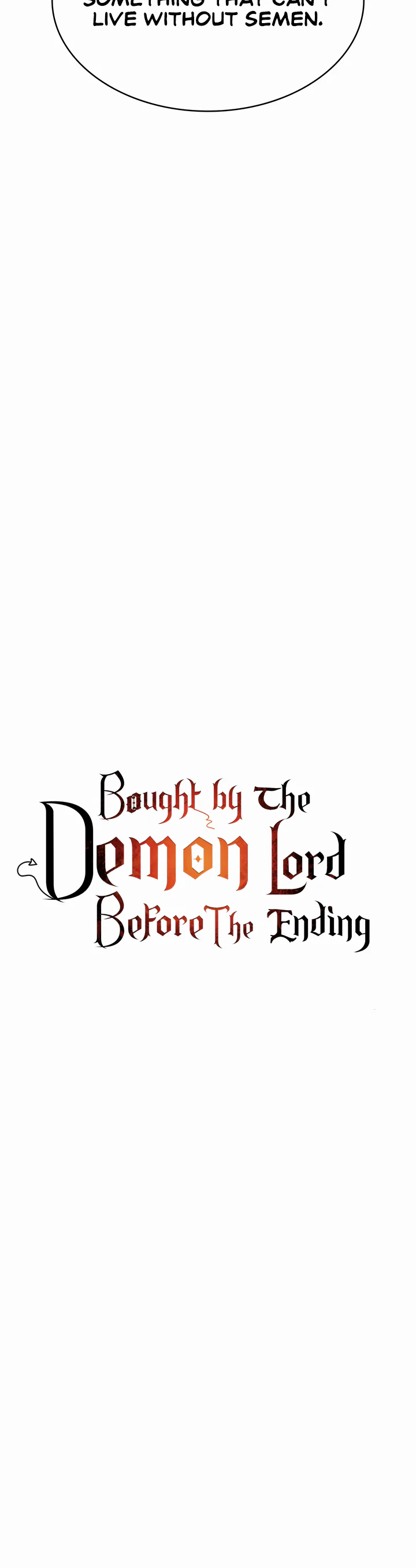 Bought by the Demon Lord Before the Ending Chapter 50 page 6
