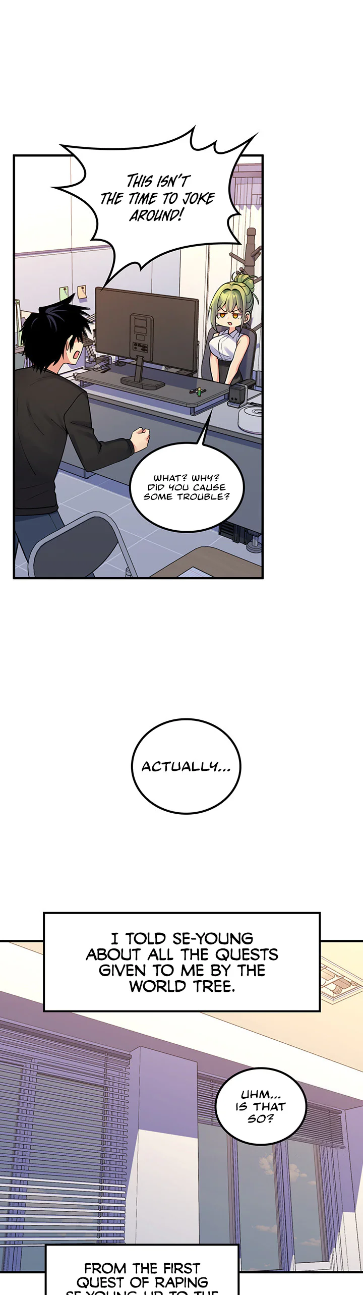 Fucked the World Tree Chapter 43 page 21