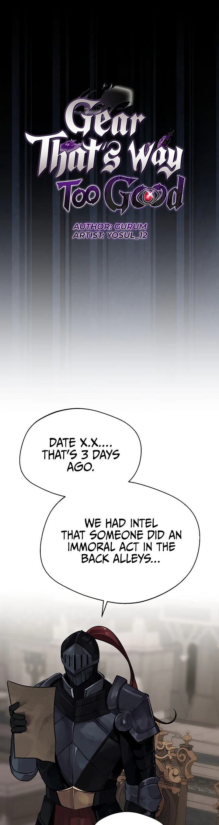 Gear Thats Way Too Good Chapter 15 page 1