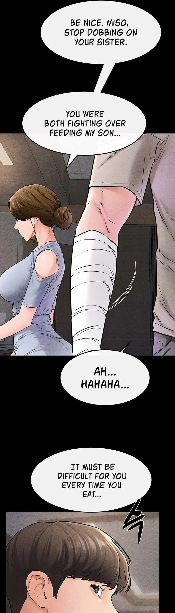 My New Family Treats Me Well Chapter 54 page 34