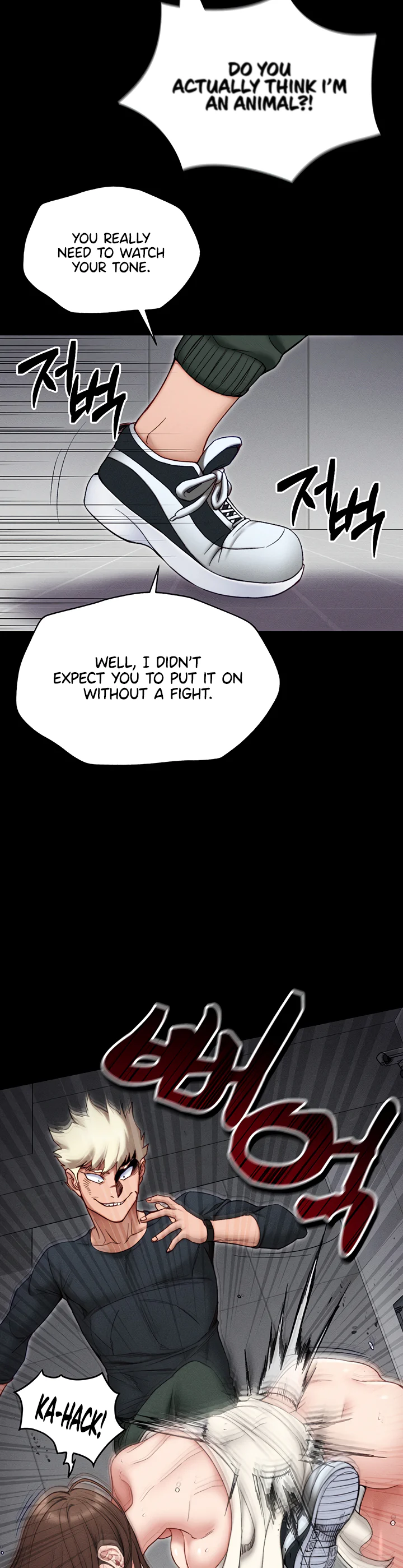 Taming a Female Bully Chapter 3 page 56