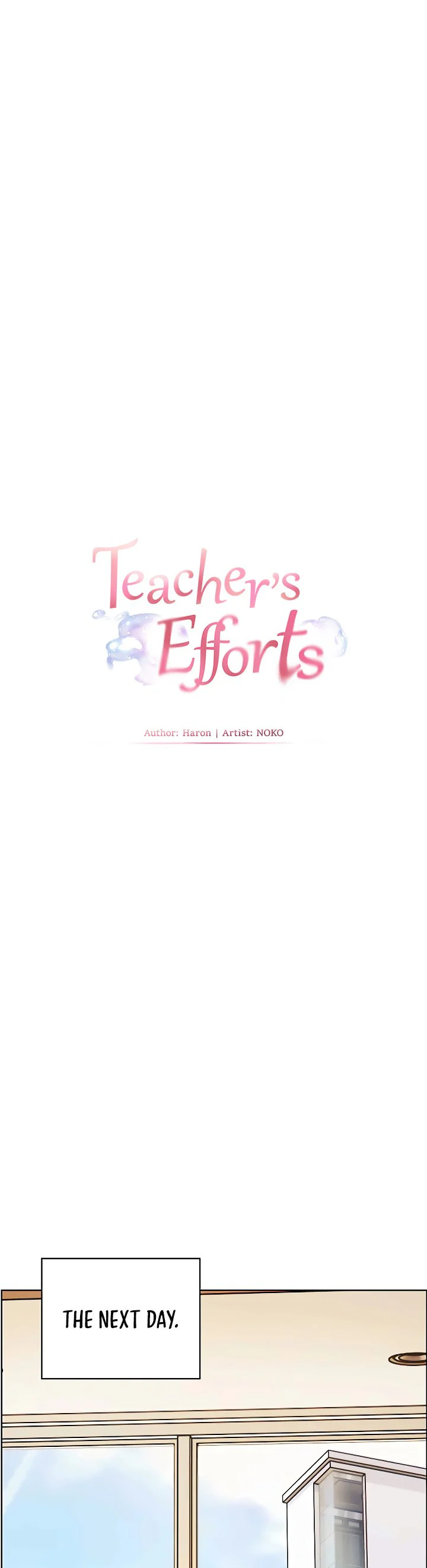 Teachers Efforts Chapter 99 page 17