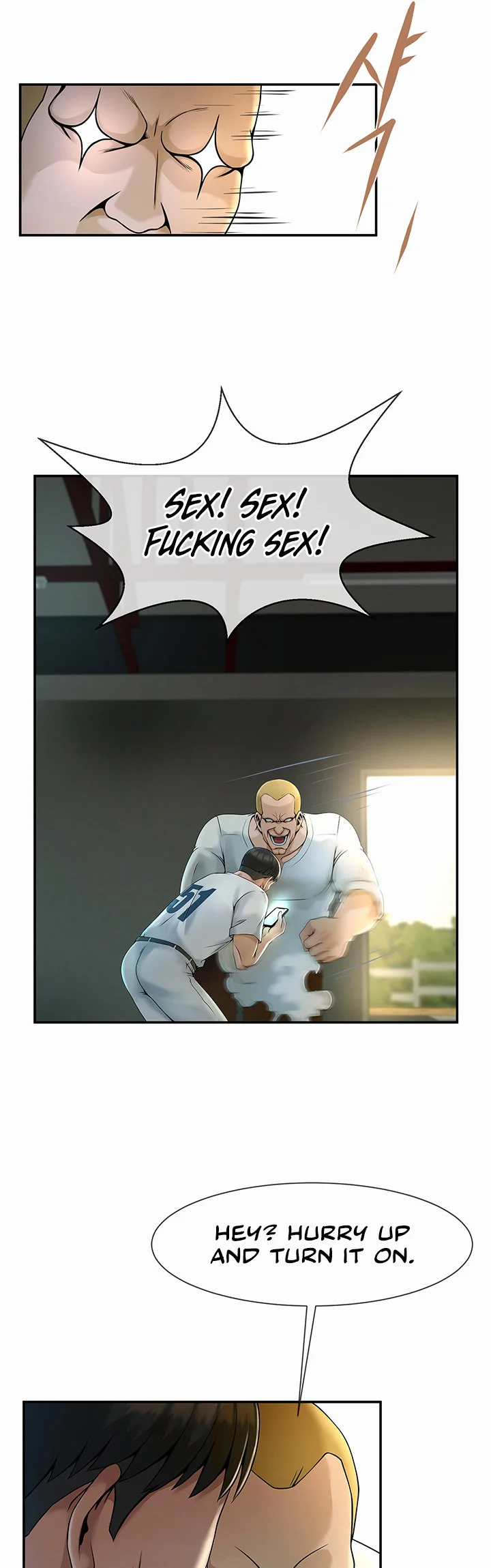 The Cheat Code Hitter Fucks Them All Chapter 1 page 51