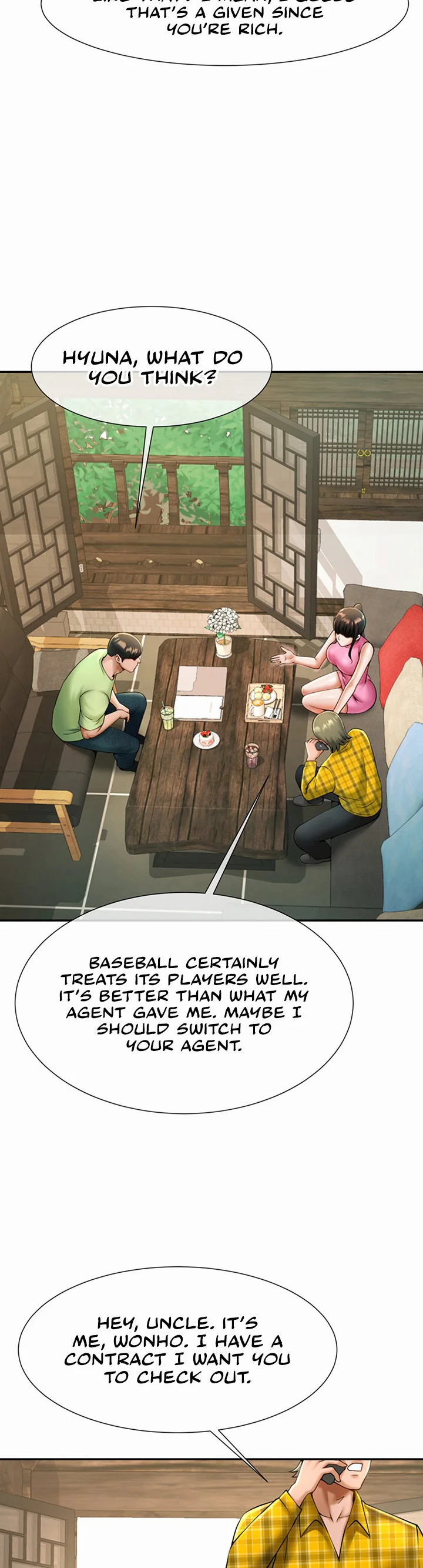 The Cheat Code Hitter Fucks Them All Chapter 12 page 47