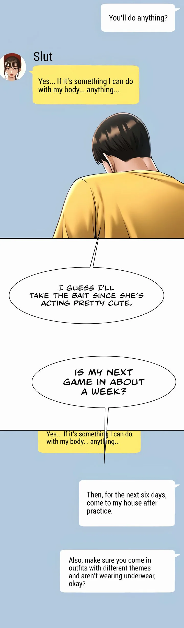 The Cheat Code Hitter Fucks Them All Chapter 18 page 14