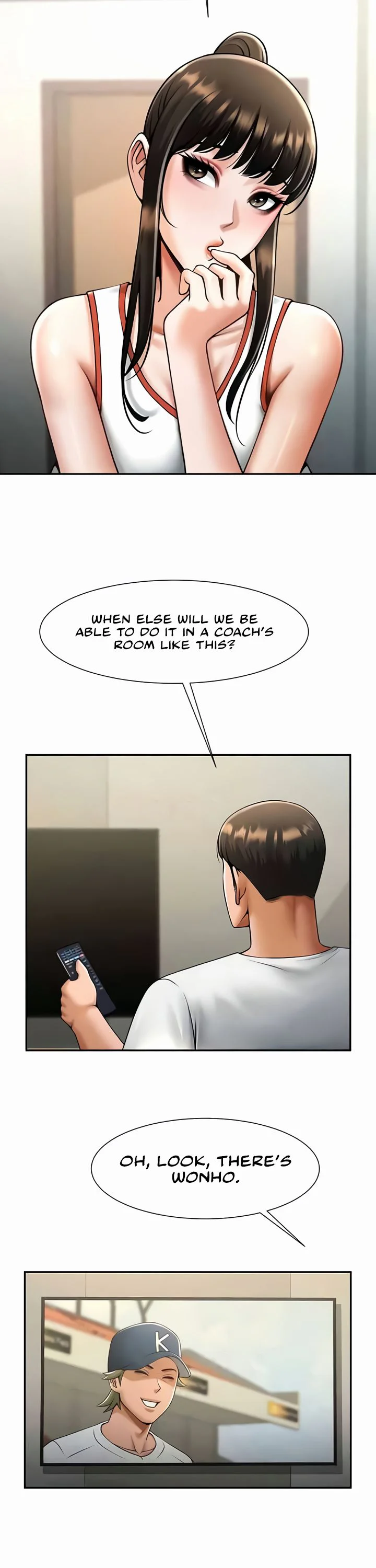 The Cheat Code Hitter Fucks Them All Chapter 43 page 13