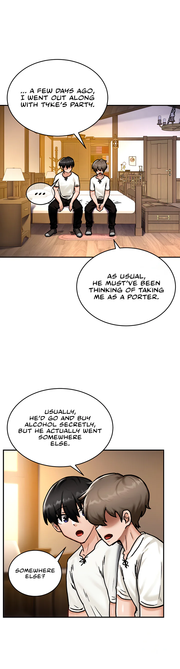 Regressed Warriors Female Dominance Diary Chapter 4 page 37