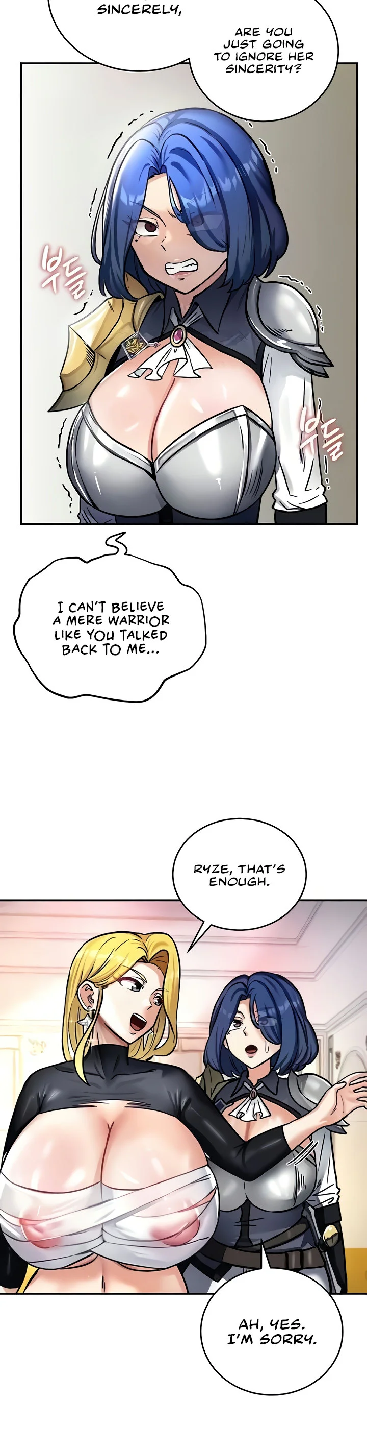 Regressed Warriors Female Dominance Diary Chapter 9 page 12