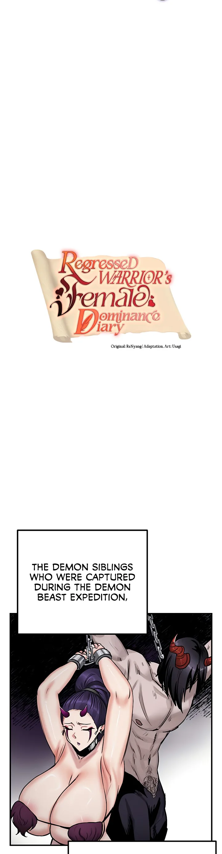 Regressed Warriors Female Dominance Diary Chapter 63 page 3