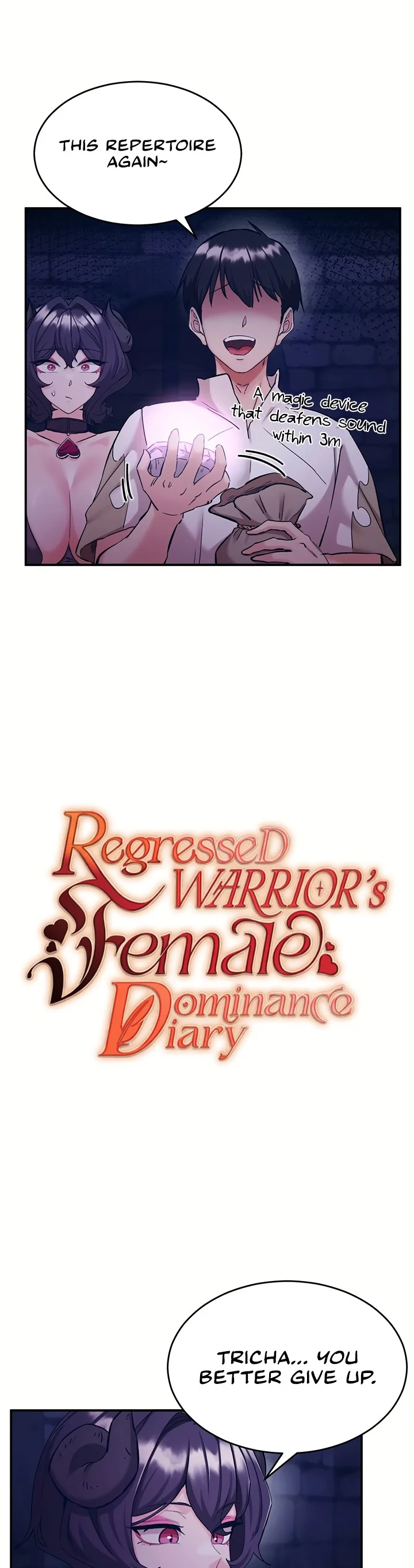 Regressed Warriors Female Dominance Diary Chapter 99 page 3