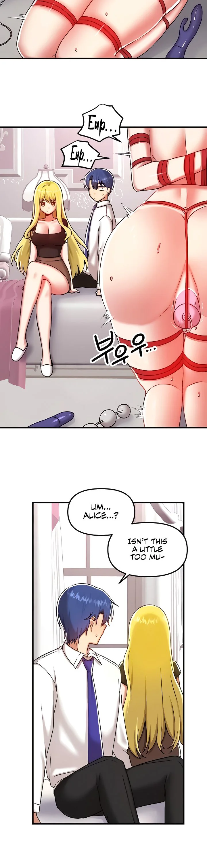 Trapped in the Academys Eroge Chapter 101 page 22