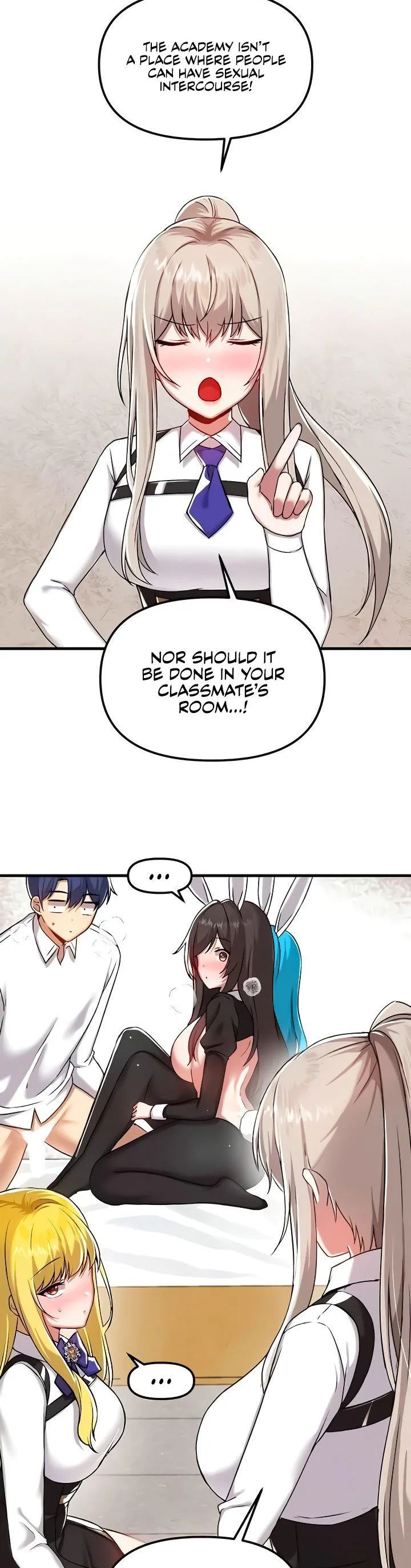 Trapped in the Academys Eroge Chapter 107 page 3