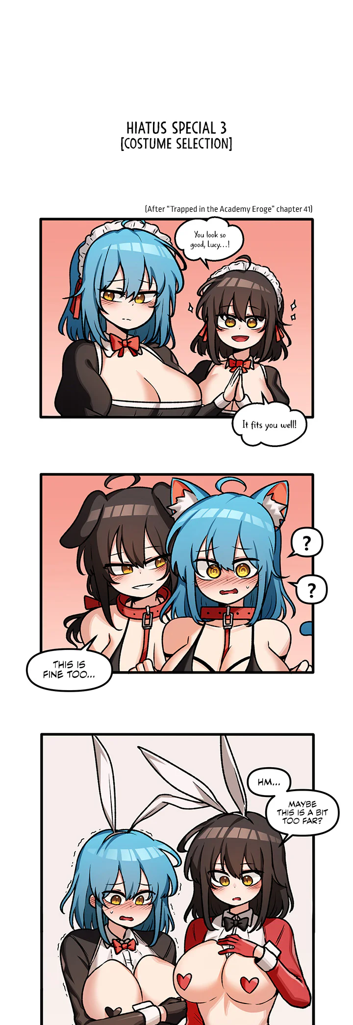 Trapped in the Academys Eroge Chapter 54 page 46