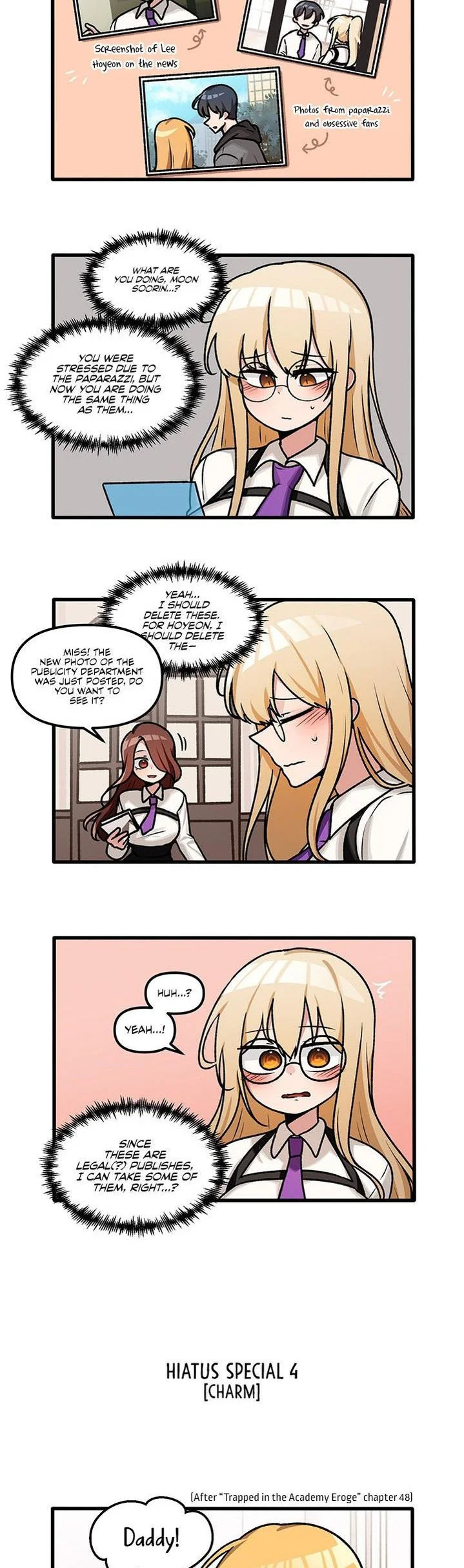 Trapped in the Academys Eroge Chapter 55 page 27
