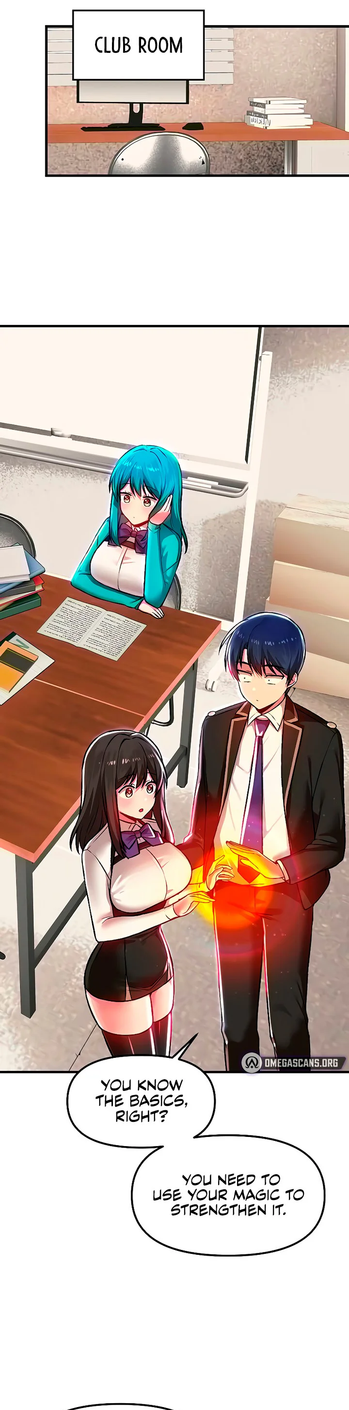 Trapped in the Academys Eroge Chapter 77 page 1