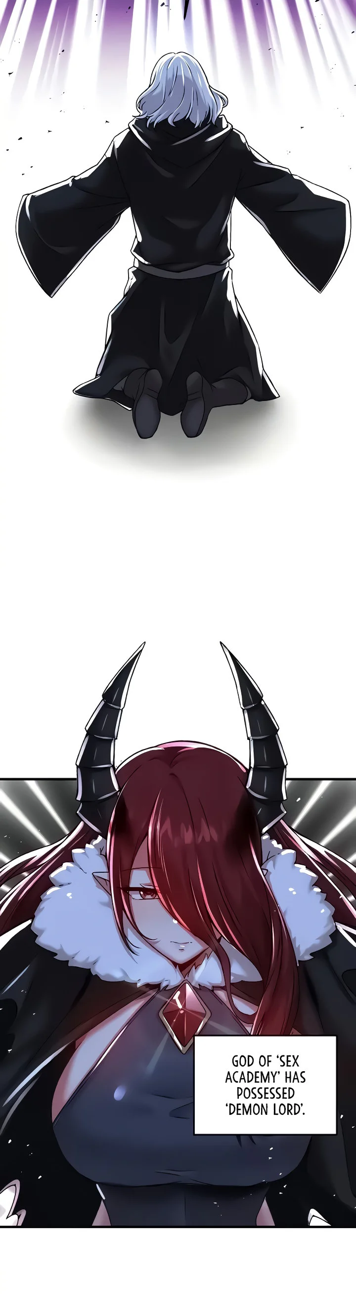 Trapped in the Academys Eroge Chapter 96 page 34